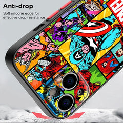 Marvel Comics Cartoon Case for iPhone
