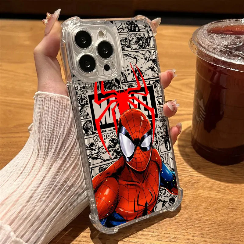Spider-Man Clear iPhone Case
