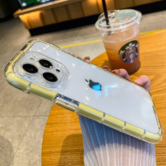 Transparent Shockproof Case with Light for iPhone