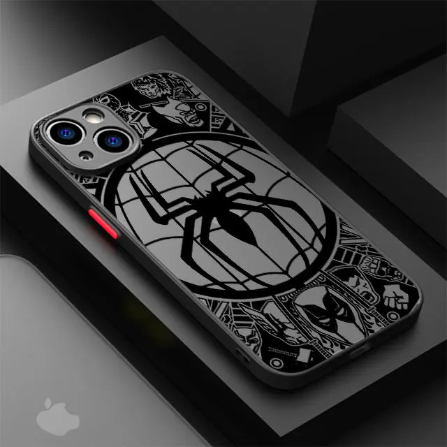 Spider-Man Graphic Clear iPhone Case