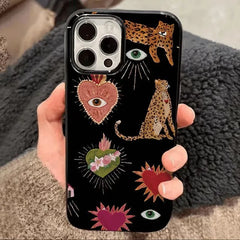 Luminous Graffiti Love Phone Case