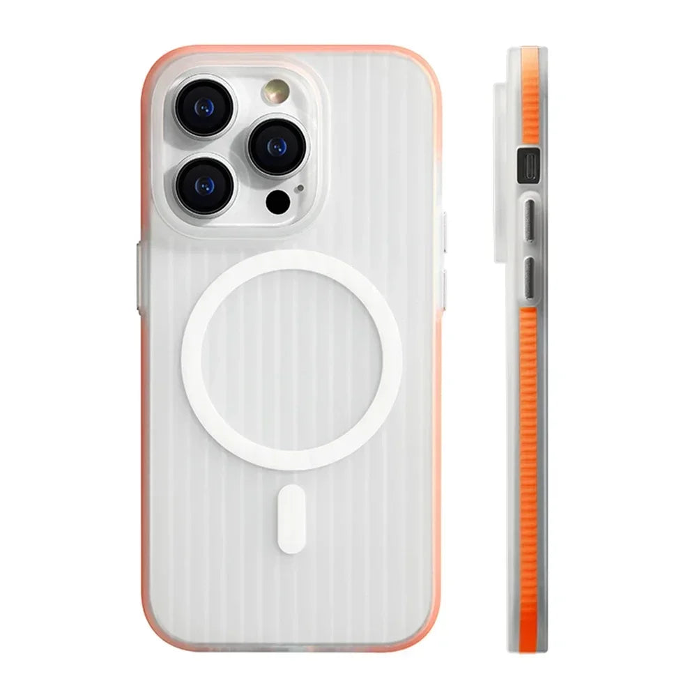 Corrugated Magnetic Matte Phone Case