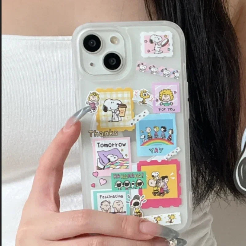 Snoopy Charlie Brown Magnetic Phone Case