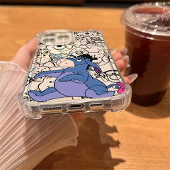 Winnie the Pooh & Piglet Clear Phone Case