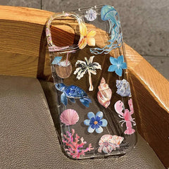 Ocean Life Transparent iPhone Case