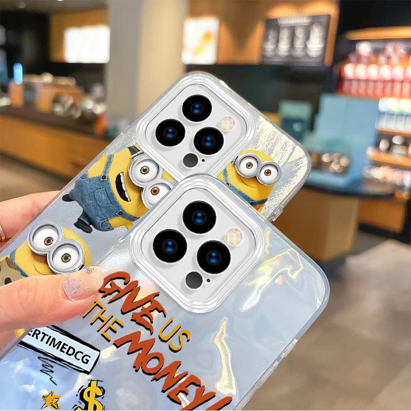 Minions Gradient iPhone Case