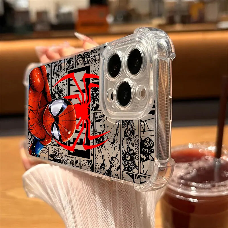 Spider-Man Clear iPhone Case