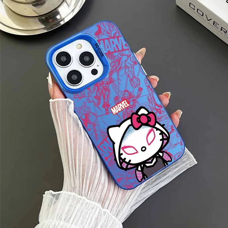 Spider-Man & Hello Kitty Phone Case