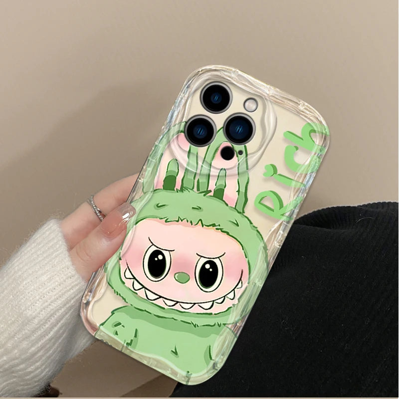 Laububu 3D Clear Phone Case