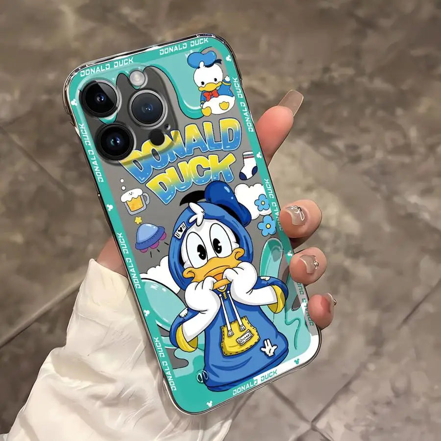 Disney Mickey & Minnie Clear Couple iPhone Case