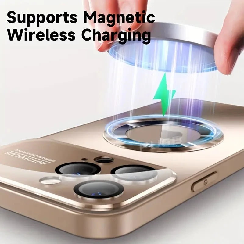 Titanium Magnetic Phone Case for iPhone