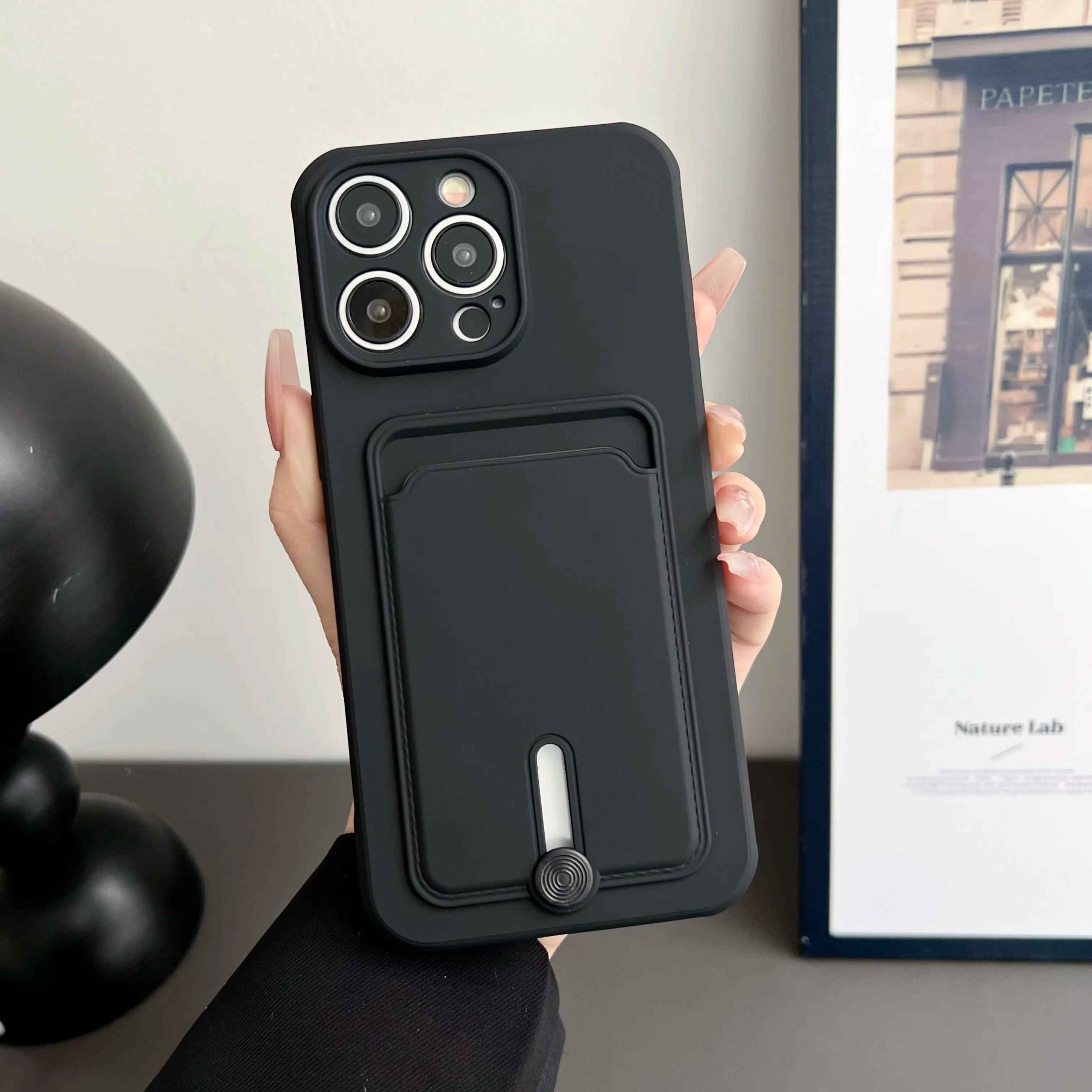 Card Slot Wallet Phone Case for iPhone