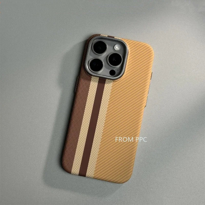Carbon Fiber MagSafe Phone Case for iPhone