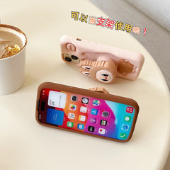 3D Labubu Cartoon Case for iPhone