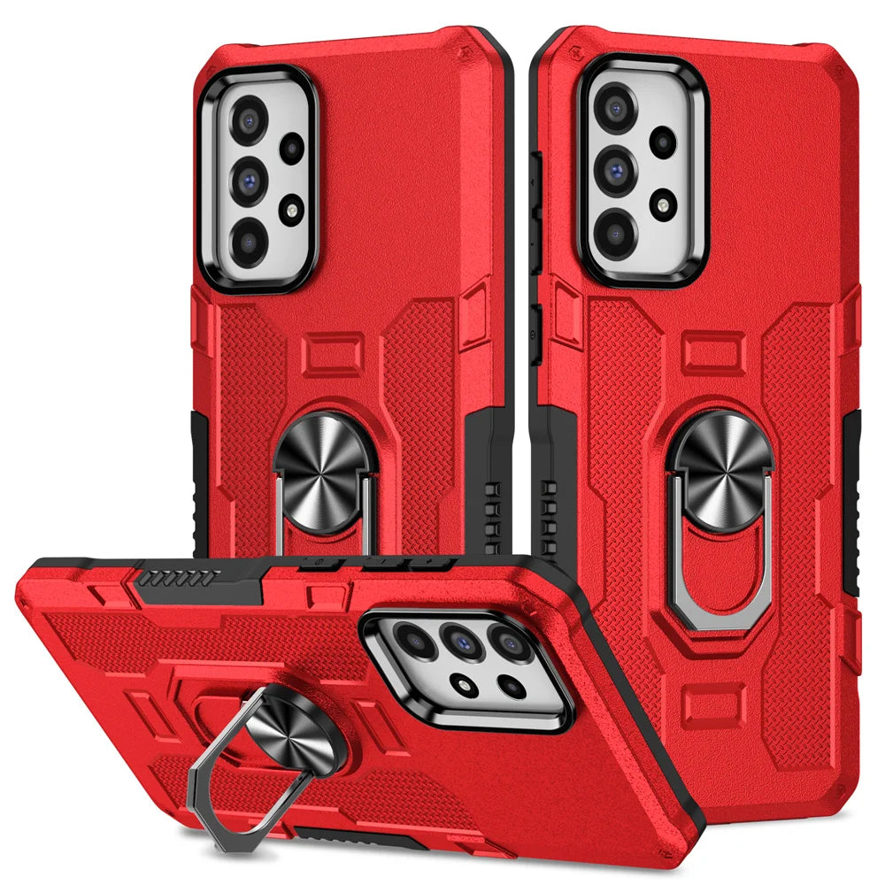 Shockproof Armor Ring Stand Case for Samsung Galaxy