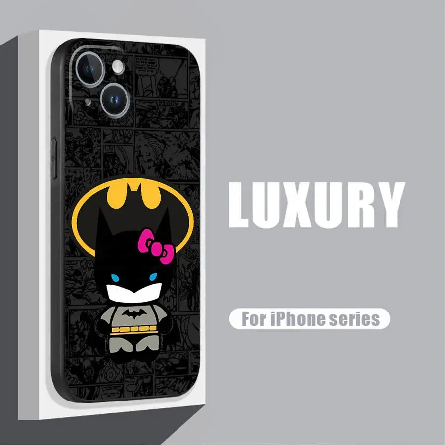 Hello Kitty × Batman iPhone Case