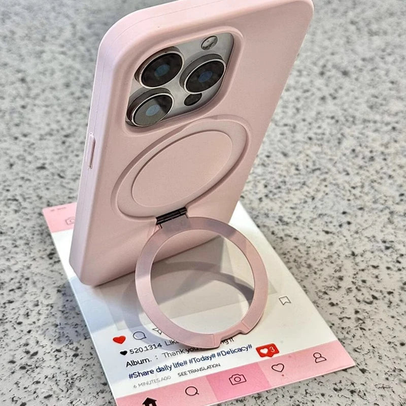 Liquid Silicone Magsafe Case for iPhone