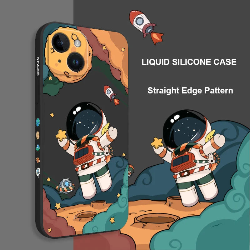 Hello Astronaut Phone Case for iPhone