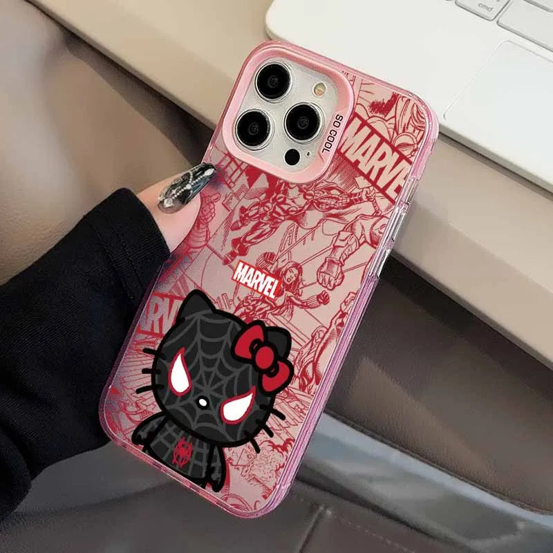 Spider-Man & Hello Kitty Phone Case
