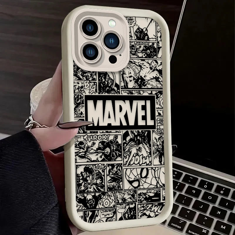 Marvel Comics Silicone Phone Case