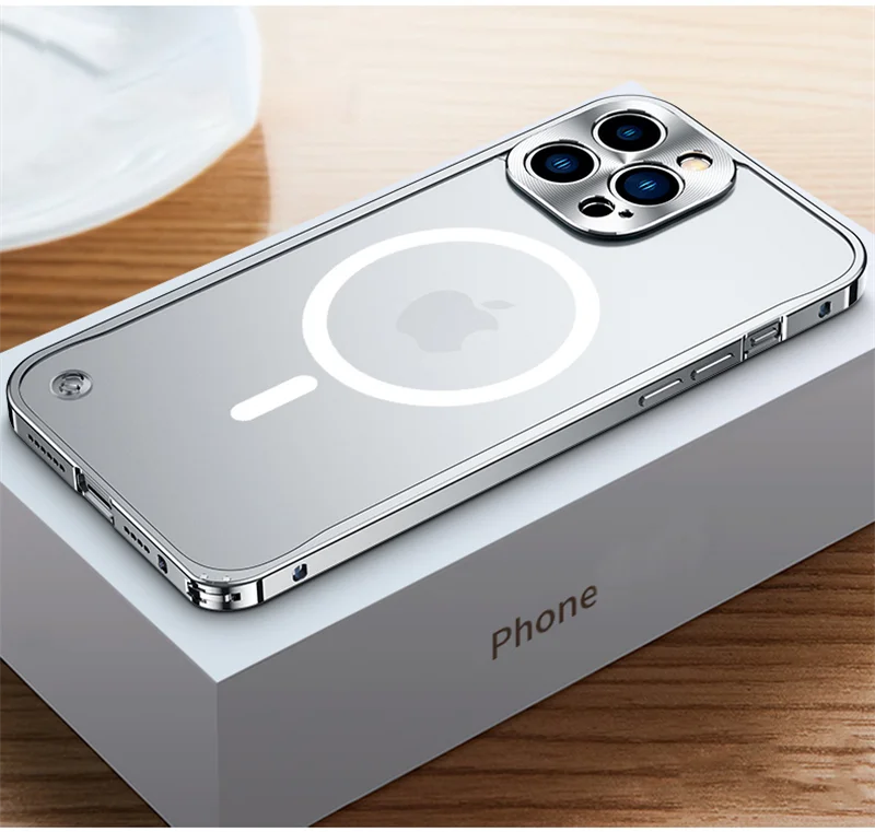Aluminum Magnetic Case for iPhone