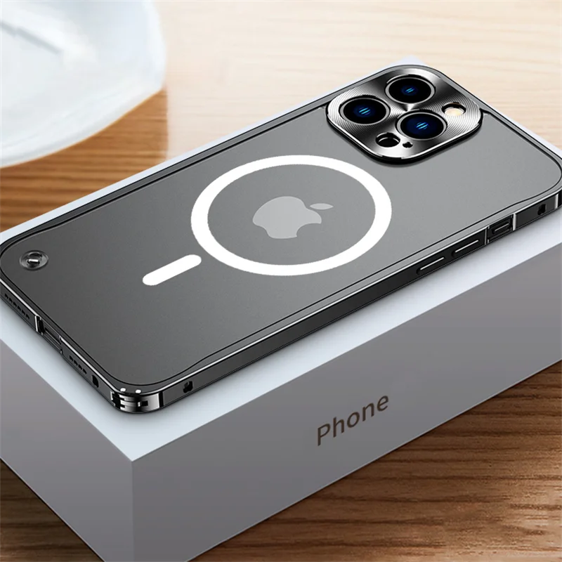 Aluminum Magnetic Case for iPhone