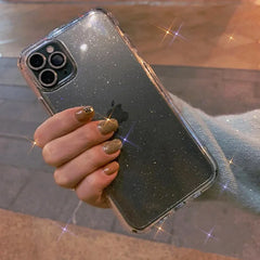 Glitter Bumper Clear Case for iPhone