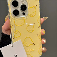 Snow Pear Case with Stand for iPhone Item Type: Phone Case