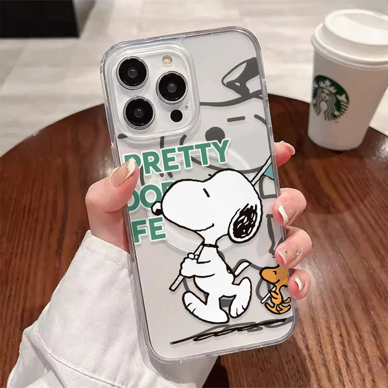 Snoopy Magnetic Samsung Phone Case