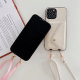 Crossbody Leather Wallet Phone Case