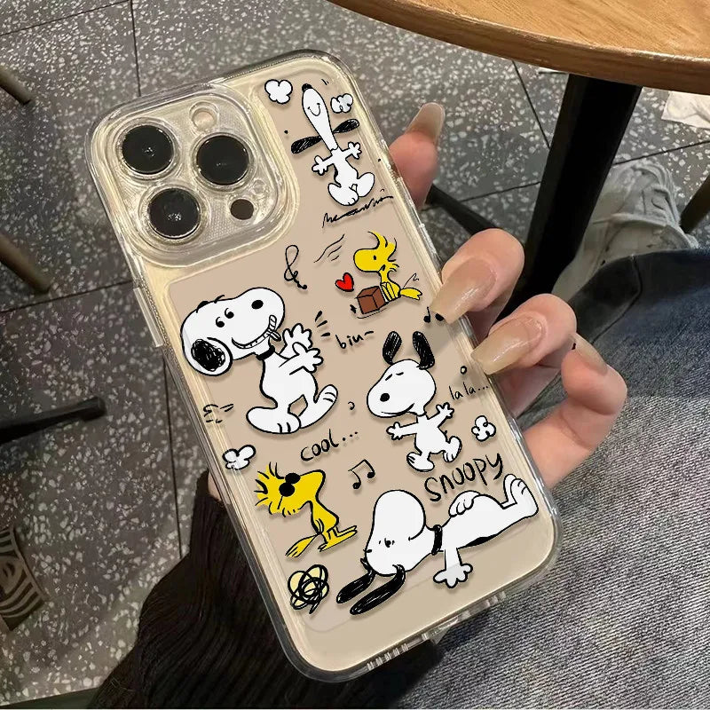 Super Cute Snoopy Phone Case