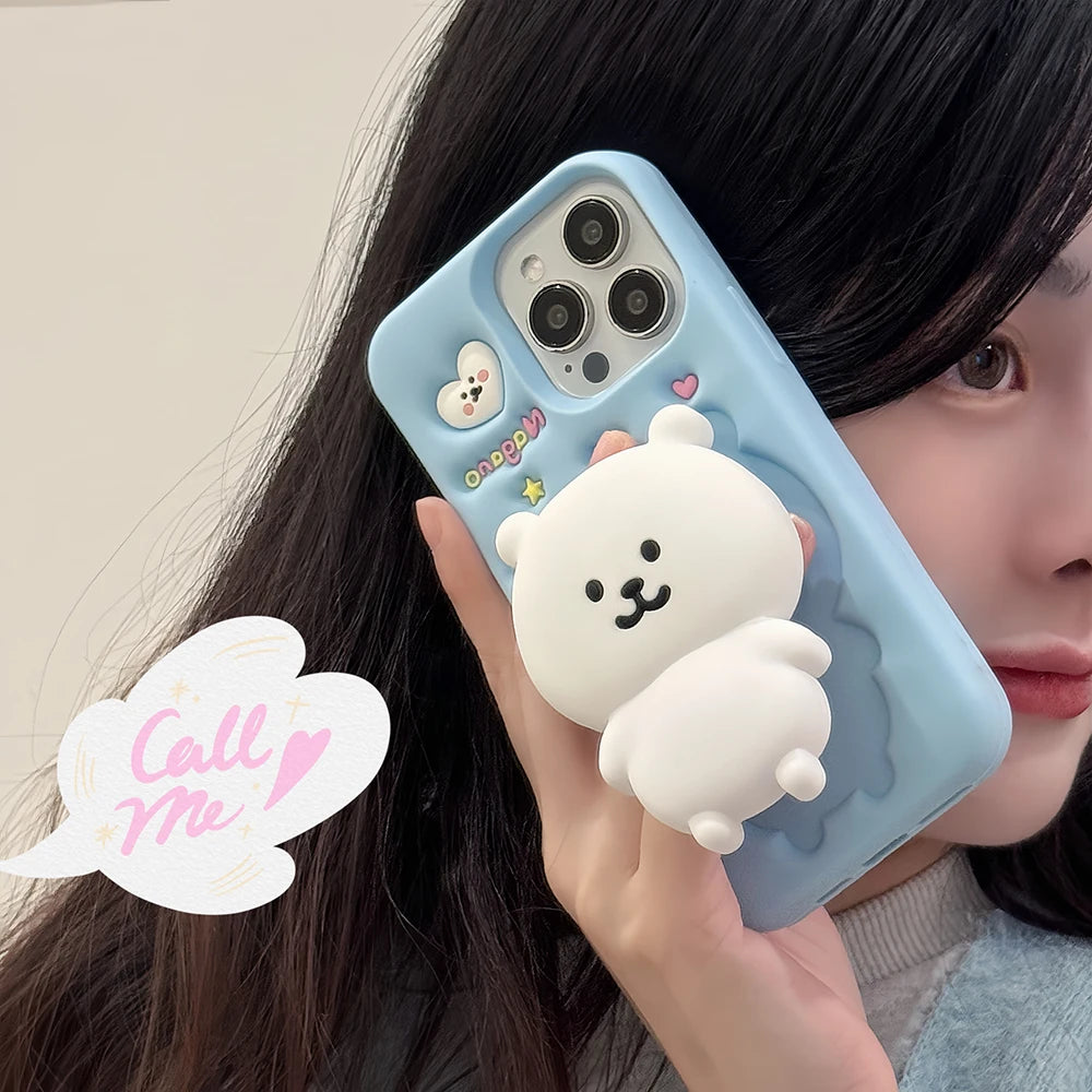 3D Nagano Bear Phone Case