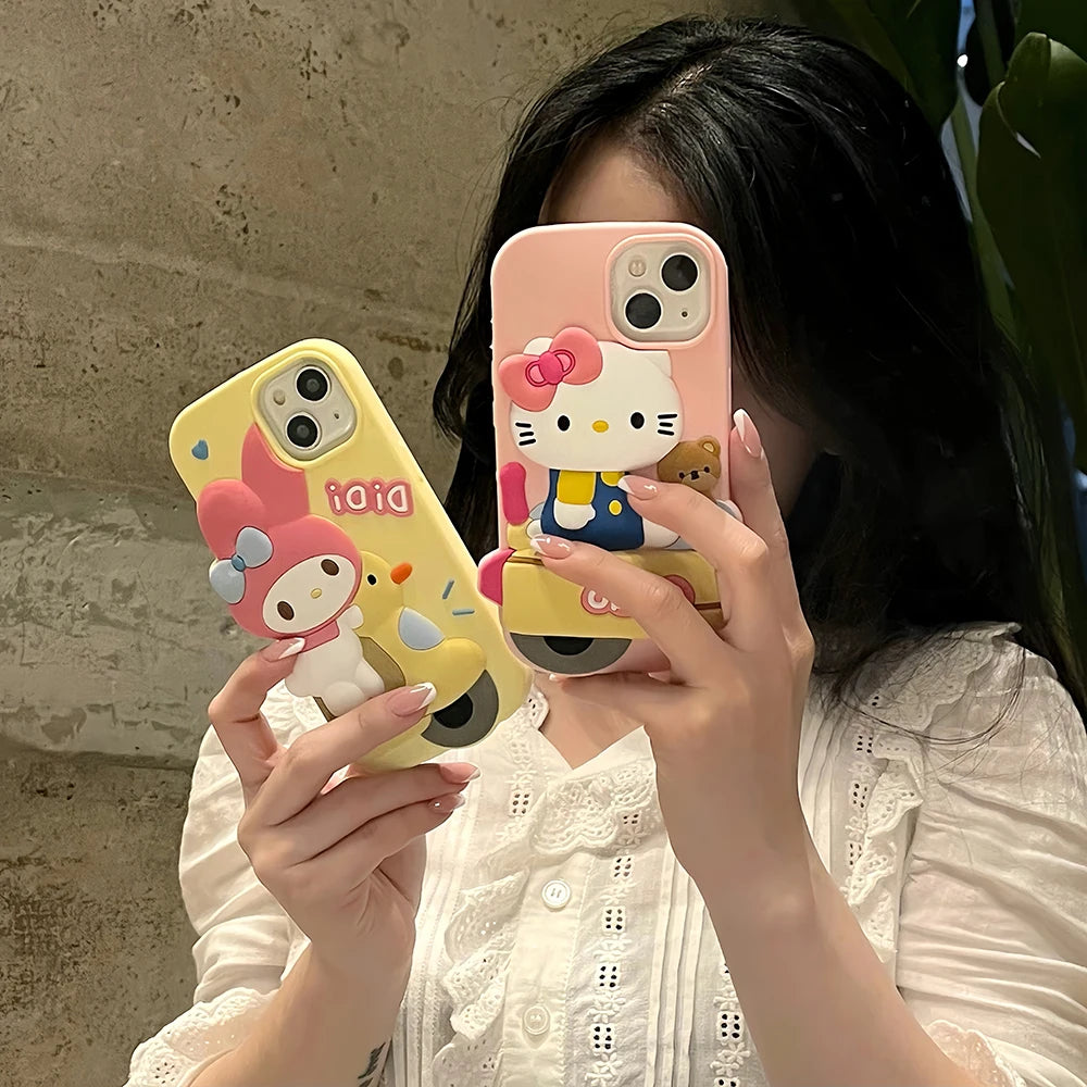 My Melody Hello Kitty Phone Case