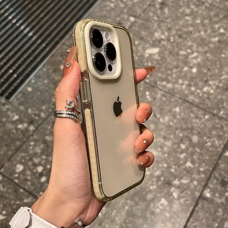 Transparent Shockproof Case for iPhone