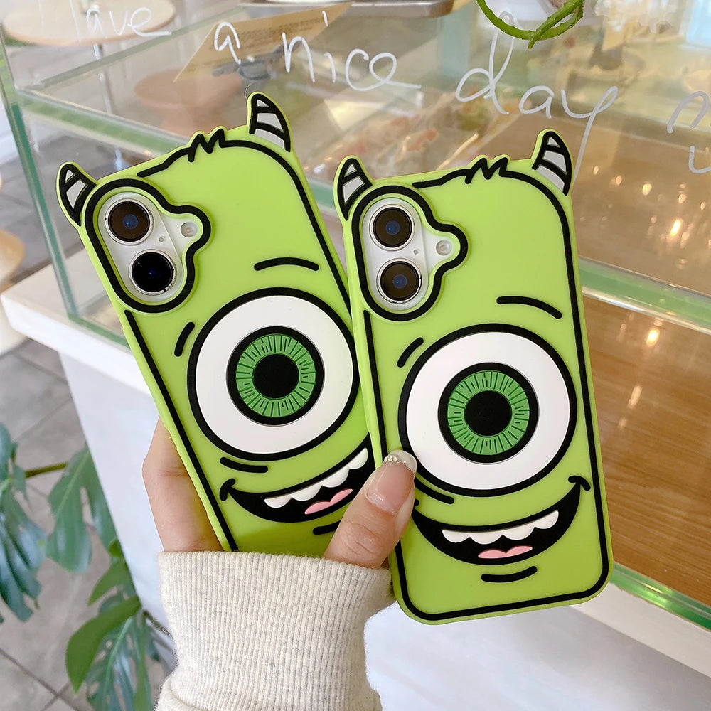 Monsters 3D Silicone Phone Case