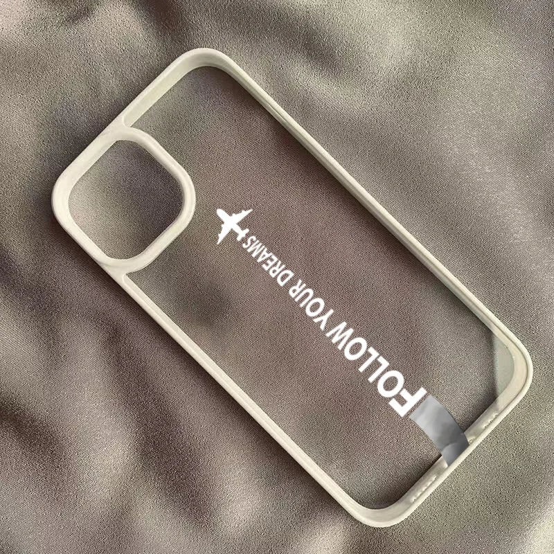 Airplane Route iPhone Case