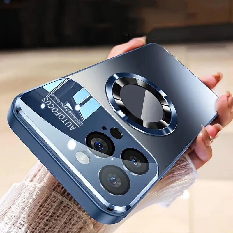 Titanium Magnetic Phone Case for iPhone