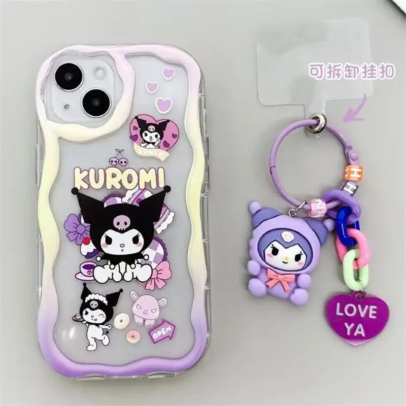 Cinnamoroll Keychain Phone Case