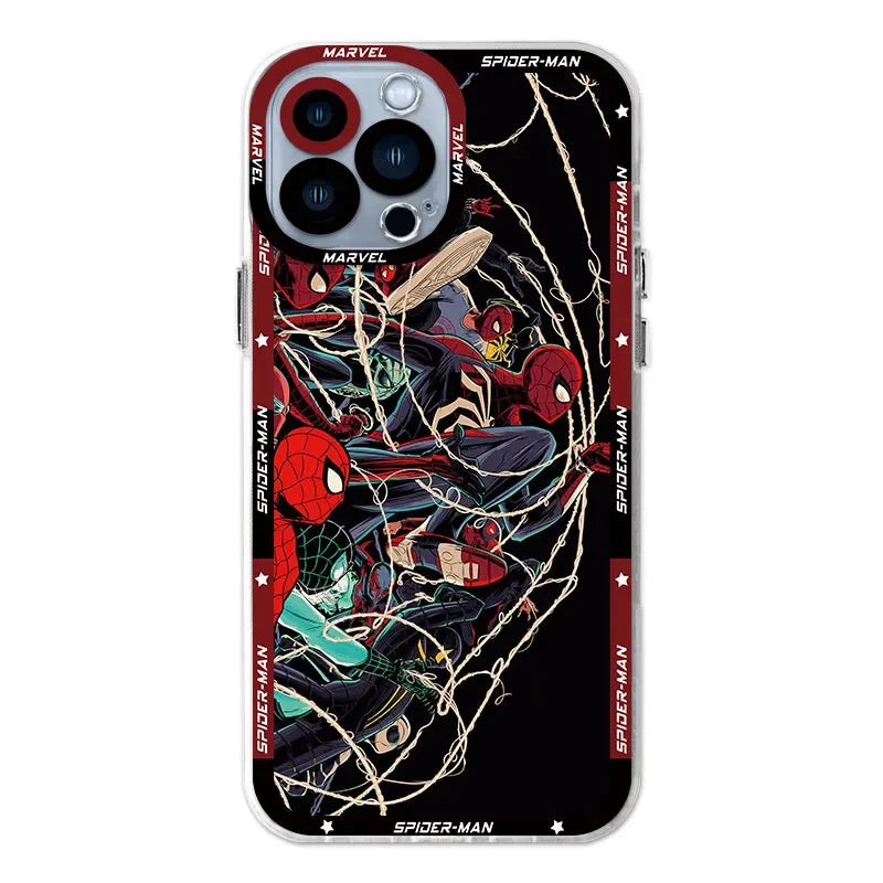 Spider-Man Clear Silicone Case