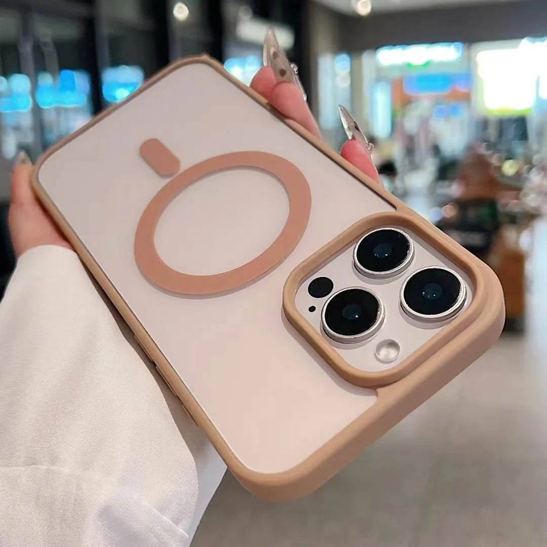 Magnetic Clear Magsafe Case for iPhone