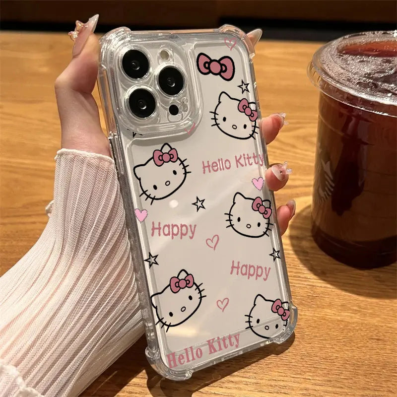 Sanrio Hello Kitty Clear Phone Case
