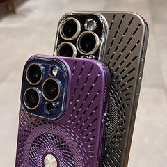Luxury MagSafe Case with Heat Dissipation for iPhone