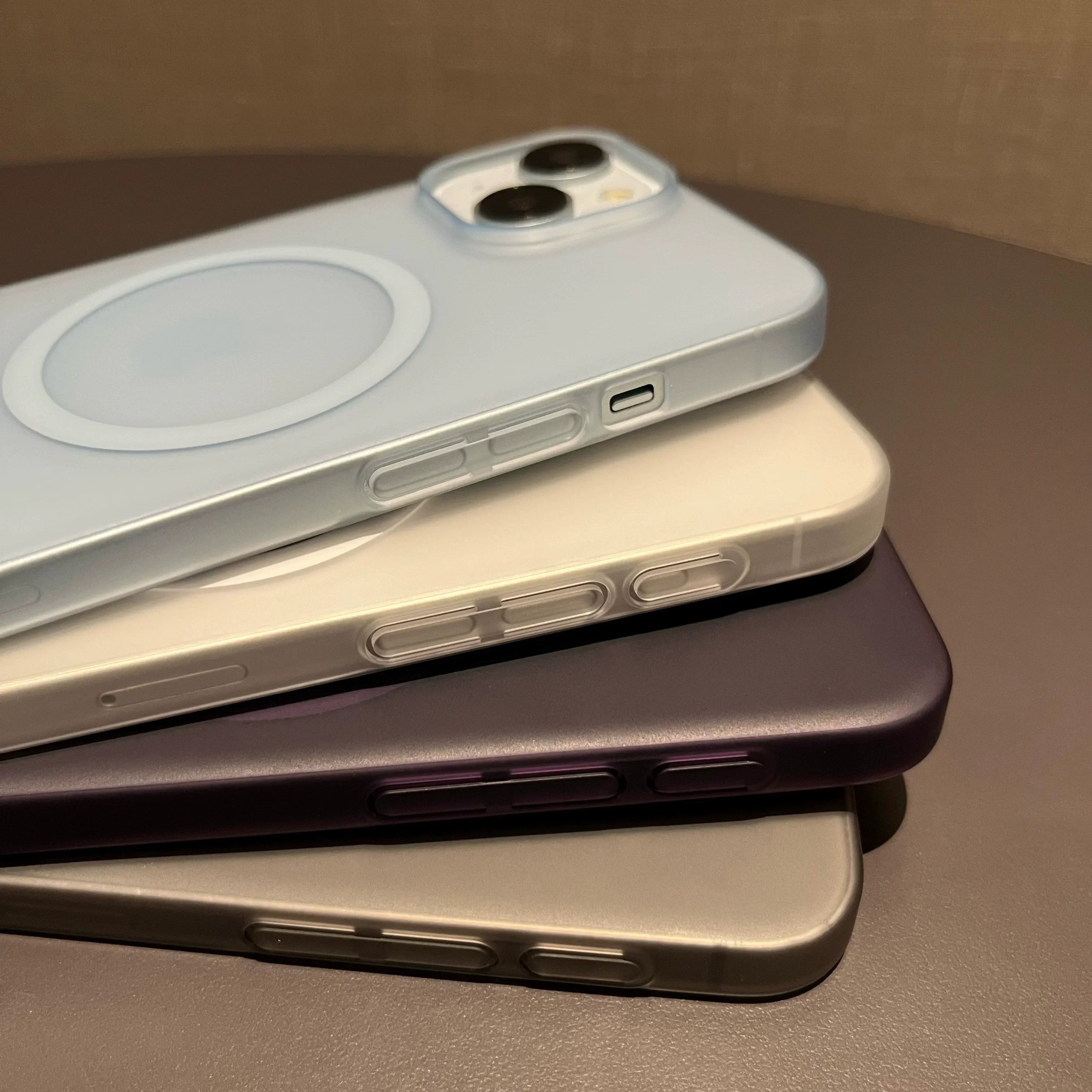Ultra Thin Matte Magnetic Magsafe Case for iPhone