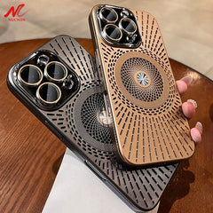 Luxury MagSafe Case with Heat Dissipation for iPhone