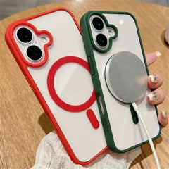 Magnetic Clear Acrylic Case for iPhone