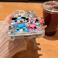 Mickey & Minnie Clear Phone Case
