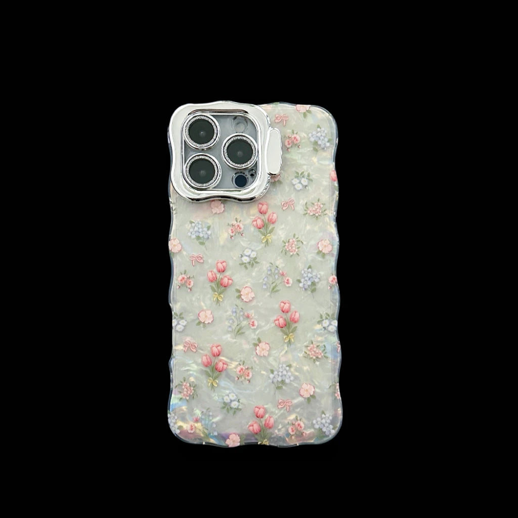 Chic Tulip Pattern Phone Case