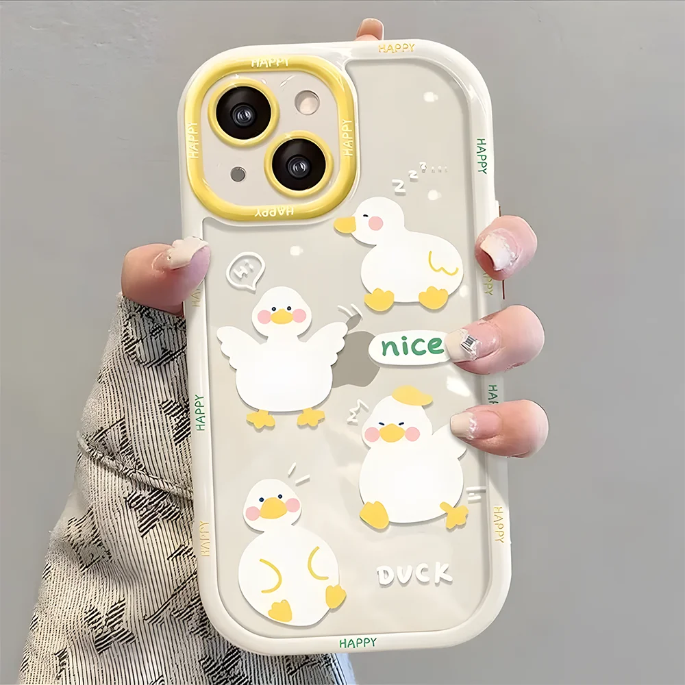 Cute Cat Silicone Case for iPhone