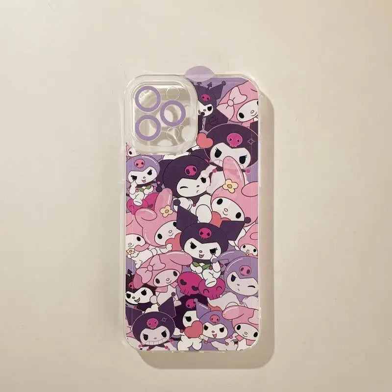 Sanrio Kuromi Pochacco Cinnamoroll Phone Case for iPhone