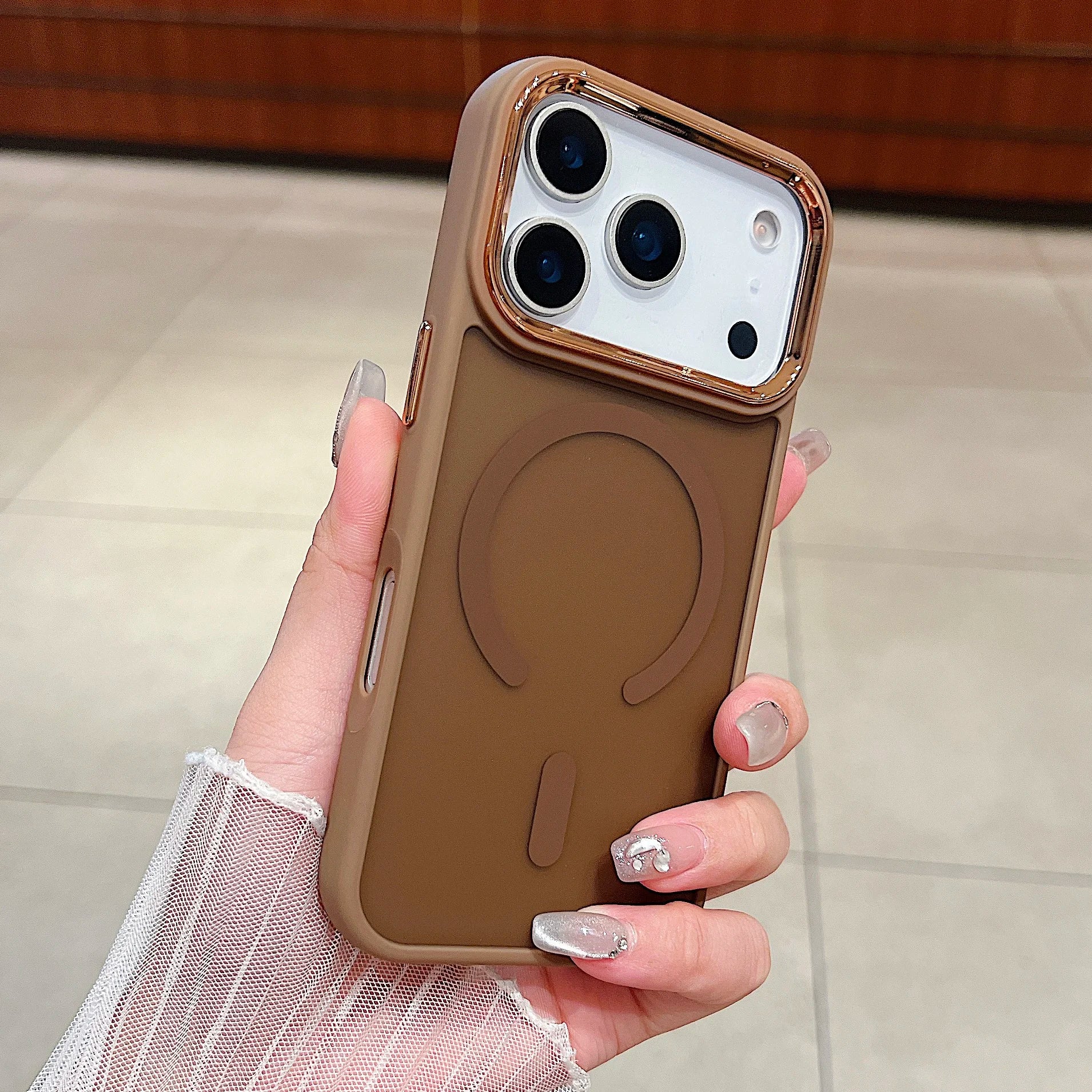 Matte Translucent Magnetic Frosted Phone Case